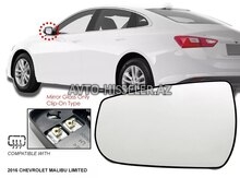 Chevrolet Malibu 2016-2021 yan güzgü şüşəsi